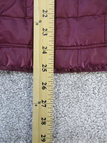Patagonia Nano Puff Jacket Womens Small Burgundy Primaloft Insulated Puffer * - Picture 12 of 13