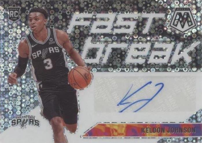 2019-20 Panini Mosaic - Keldon Johnson #FB-KJN - 1 of 2
