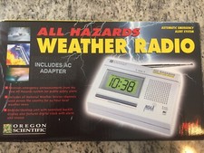 Oregon Scientific WR3000 All Hazards Weather Radio Includes AC Adapter