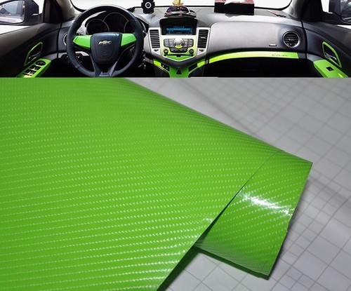 3D 4D Carbon Fibre Vinyl Wrap 300mm(11.8in) x 1520mm(59.8in) Bubble /AIR Free - Picture 19 of 21