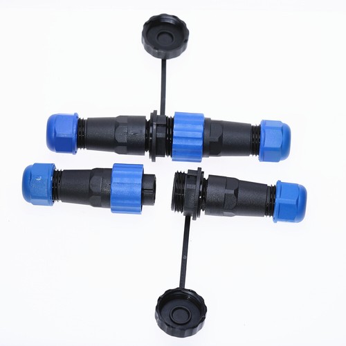 1 Pair 16MM Waterproof Aviation Cable Connector Plug And Socket 2PIN 4PIN 7PIN - Picture 2 of 7