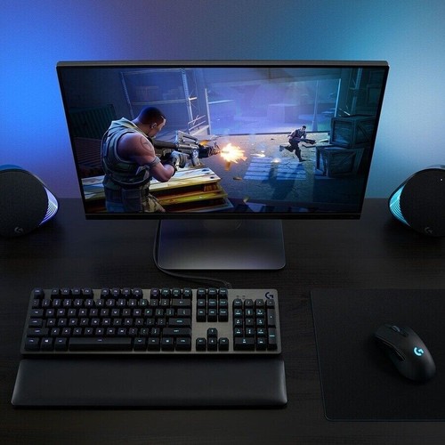 Logitech G513 RGB Backlit Mechanical Gaming Keyboard with GX Blue CLICKY - Picture 8 of 10