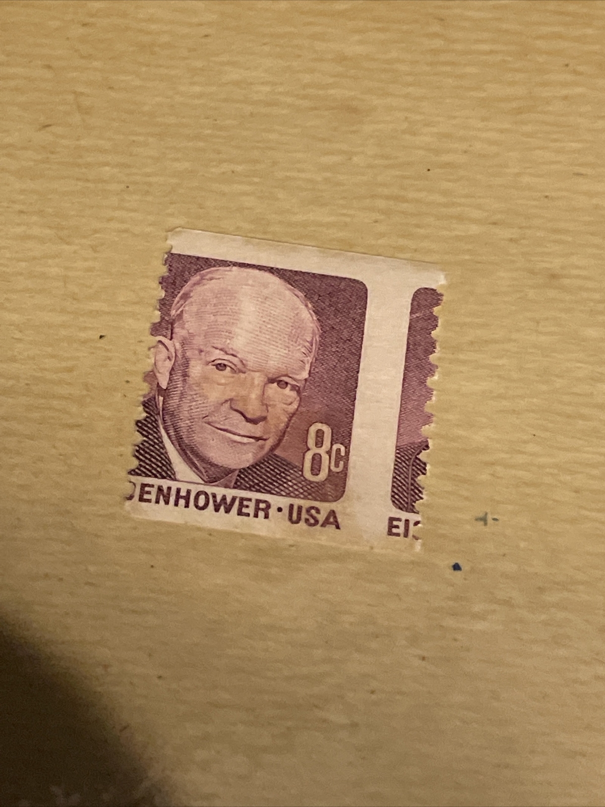 8 Cent Eisenhower Stamp Worth - t7pw3rt