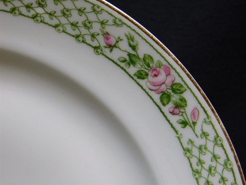 Set Of 4 Krautheim Selb Bavaria MARIE ANTOINETTE Gold Trim 7.25" Salad Plates - Picture 9 of 11