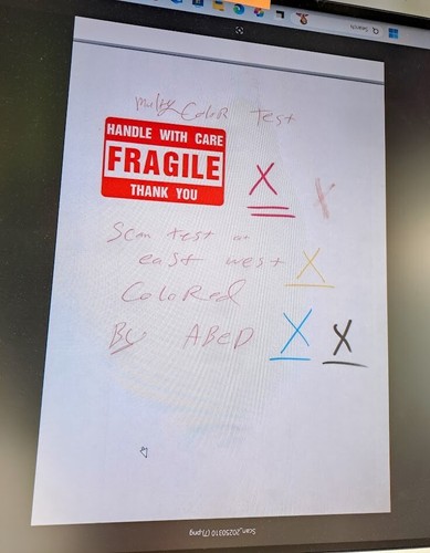 Epson DS-530 Color Duplex Document Scanner TESTED WORKS / NO POWER ADAPTER - Picture 4 of 9