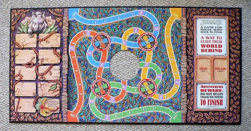 Vintage JUMANJI Board Game 1995 Milton Bradley - Picture 5 of 10