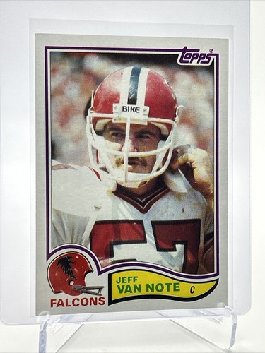 1982 Topps Jeff Van Note Fußballkarte #291 NM-MT KOSTENLOSER VERSAND