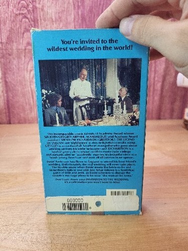 Invitation to a Wedding VHS 1985 Rare English Film HTF Vestron - Picture 3 of 7