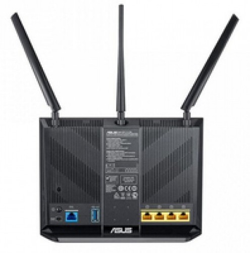 Asus DSL-AC68U AC1900 Black Diamond Dual-Band WLAN-Modemrouter (VDSL2 / ADSL2/2+ - Foto 3 di 5