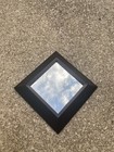 Restoration Hardware 15” Square Black Scribe Wall Mirror