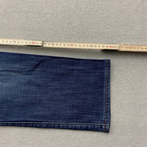 G-Star Jeans Hose Attacc Staight W30 L32 Blau Stretch Schrittlänge 77 cm - Bild 10 von 11