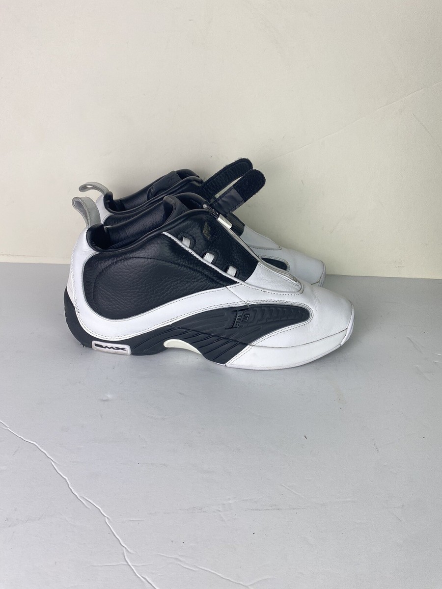 Reebok Answer IV 4 Black White Step Over Allen Iverson Basketball