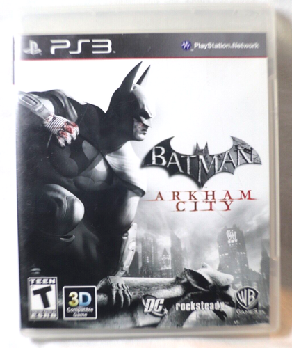Juego Playstation 3 PS3 Batman Arkham City (2011), con insertos de catálogo. Juego probado - Imagen 1 de 3