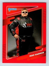 2022 Donruss Racing Red #64 Mike Harmon 077/299