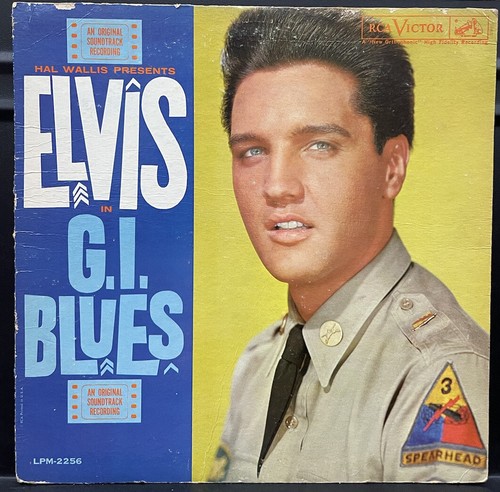 SELTEN 🙂 Elvis Presley G.I. Blues LP⭐️‘64 US Mono Hollywood Presse OiS niedrig s/n - Bild 2 von 11