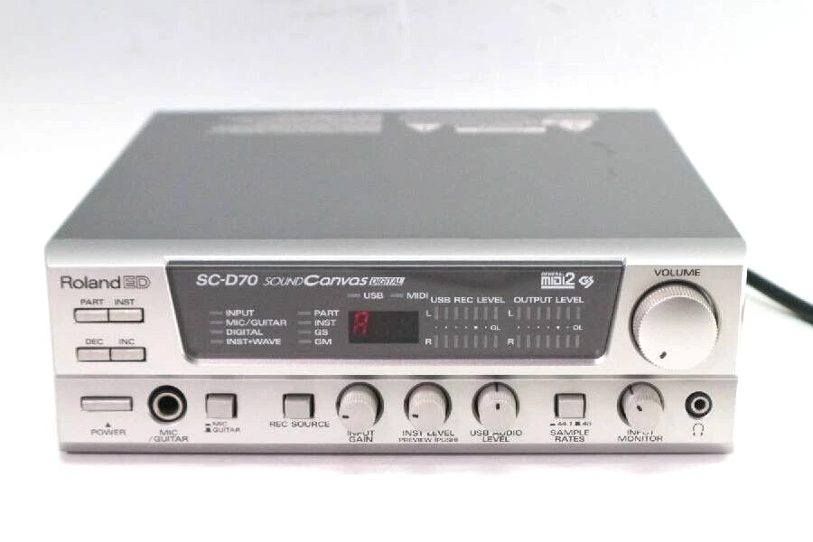 Roland SC-D70 Sound Canvas Sound Module - Image 2 of 4