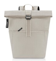 Reisenthel Allday Rolltop Backpack Tasche Rucksack Herringbone Sand EK6049
