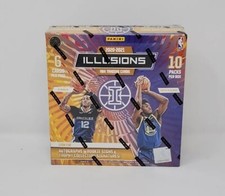 2020-21 NBA Basketball Illusions Mega Box NEW Sealed Maxey Edwards Halli Rc Yr