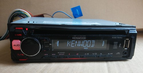Autoradio Kenwood KDC-100UR Radio AM/FM CD-Player MP3 FLAC WAV WMA USB AUX RDS - Bild 8 von 21