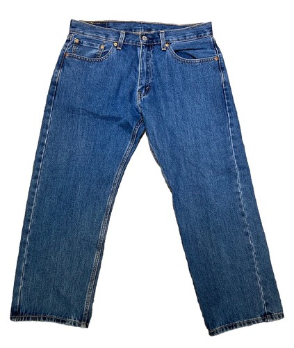 NWOT Levi’s Size 36 x 29 Blue Denim Jeans “Irregular” Inseam 26.5”