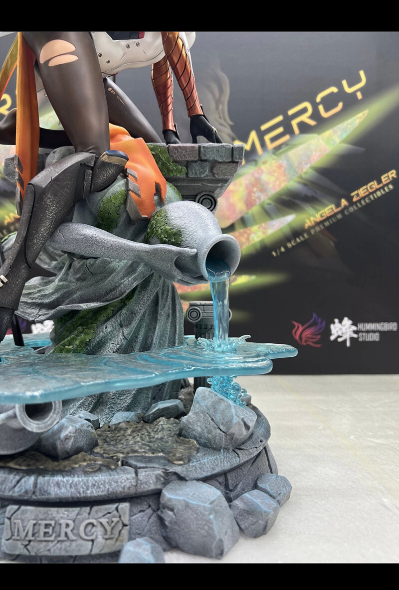 HUMMINGBIRO Studios Overwatch Mercy 1/4 GK Resin Figures