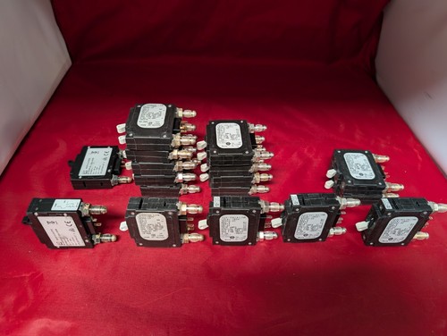 Box Of 17 Pcs AIRPAX    LELK1-1RS4-30452-... Bullet Circuit Breaker - Picture 1 of 7