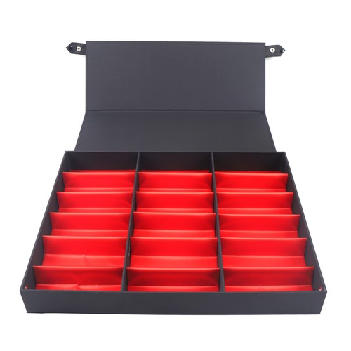 Scatola Portaoggetti Occhiali 18 Slot Occhiali da Sole Organizer Porta Display - Foto 4 di 7