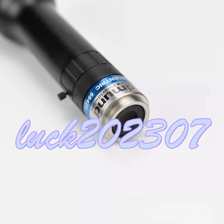 1PC used Edmund Optics EO Silver TL 0.3x  lens 58428 with mounting rack #YY - Image 4 of 4