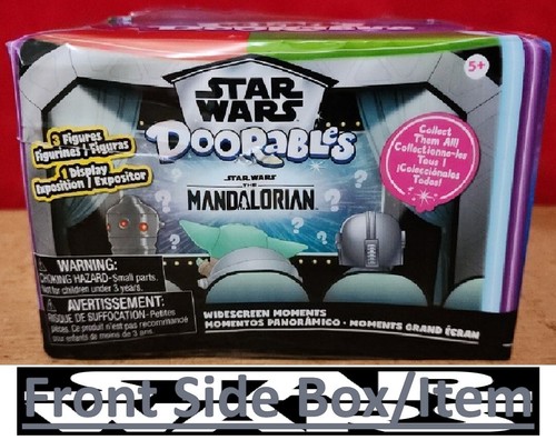 2024 DISNEY STAR WARS PORTABLES WIDESCREEN MOMENTI IL MANDALORIANO & GROGU NUOVO - Foto 2 di 5