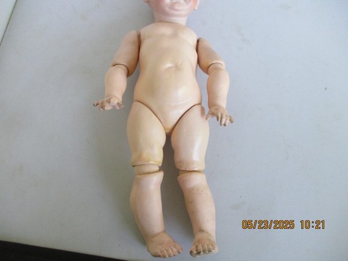 15 Zoll antike Einco Kleinkind Puppe, toller Körper - Bild 9 von 13