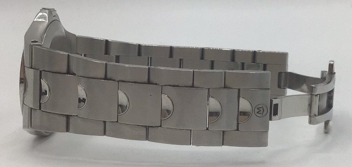 Movado 84 E7 1850 Men's Museum Stainless Steel with Box Movado 84 E7 1850 Men's Museum Stainless Steel with Box