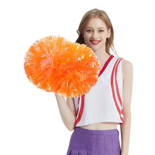 2Pack Cheerleading Pom Poms for Games Team Spirit School Sports Cheering Dancing - Bild 9 von 37