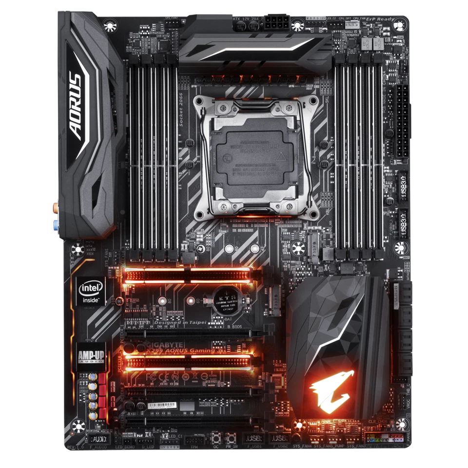 For GIGABYTE X299 AORUS Gaming 3 motherboard LGA2066 8*DDR4 128G ATX Tested ok - Image 3 of 4