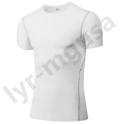 Men's Yoga Sports Tight Tank Long Sleeves T-Shirt Shorts Cropped-pants Trousers - Picture 11 of 21