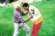 Bob Barker Fighting Adam Sandler In Happy Gilmore  8x10 PHOTO PRINT
