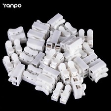 20pcs 2 Pins Electrical Cable Connectors CH2 Quick Splice Lock Wire Terminal RK