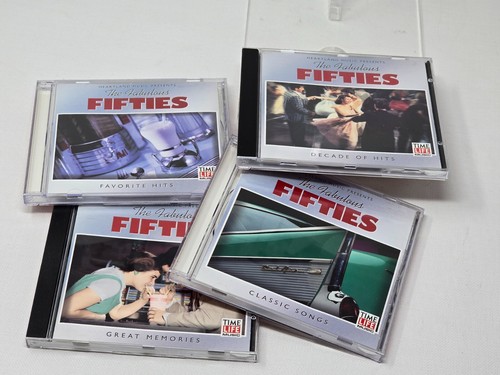 Time Life THE FABULOUS FIFTIES 1950's COLLECTION 4 CD SET Mint - Imagen 2 de 5