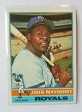 1976 Topps #440 John Mayberry Royals