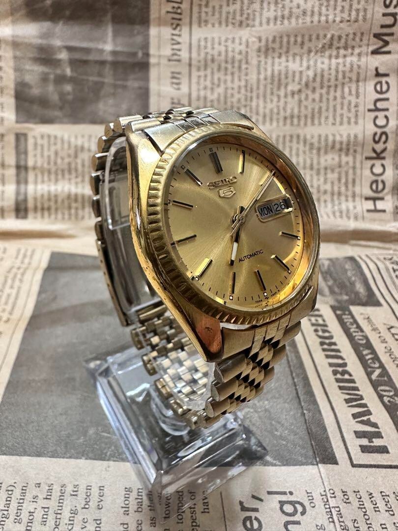 SEIKO5 7009-3110 デイデイト　SEIKO ピラミッド　ジュビリー SEIKO5 7009-3110 自動巻き デイデイト ジュビリー ピラミッド