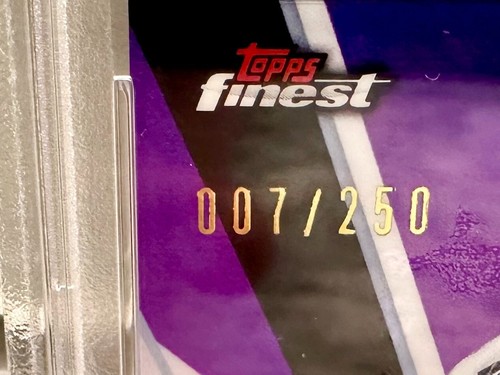 JERSEY # MATCH! 2018 Topps Finest Soccer Cristiano Ronaldo 7/250! PSA 9 (1/1)! - Picture 3 of 3