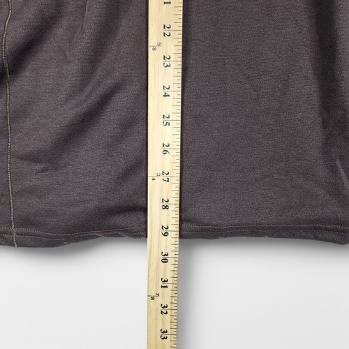 Patagonia Men's Capilene 3 Midweight Zip-Neck Large Brown Embroidered 44441 - Picture 10 of 12