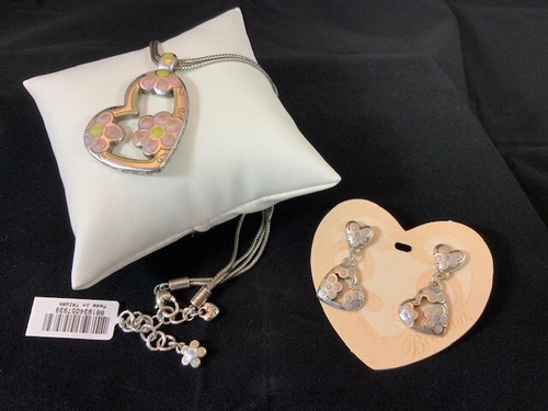 Neu mit Etikett Brighton Flower Power Halskette und Orchidee Ohrringe - Bild 6 von 6