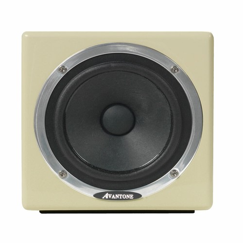 Avantone Pro Active MixCube Powered Mini Reference Monitors, Retro-Cream, Single - Picture 1 of 3