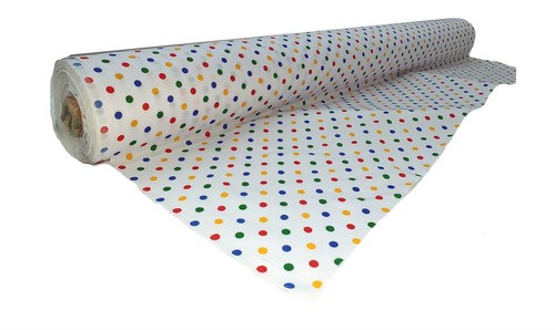 1 Meter Pudsey Spot CIN Small Multi-Spot Fabric Arts & Crafts Material - Picture 1 of 2