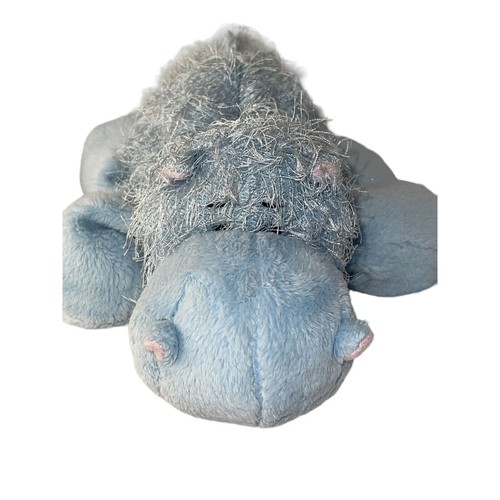 Ganz Webkinz Stuffed Plush Animal Blue Hippo Hm009 Kids Collectibles 9 in. - Picture 9 of 9