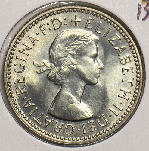 Australia 1959 Shilling BU Merino ram 299196 combine shipping - Picture 2 of 2