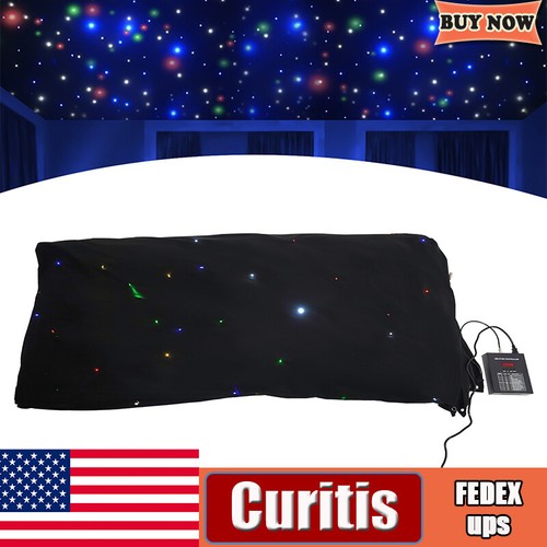 Star Curtain Cloth 13x13FT Wedding Stage Backdrop Birthday Party Background NEW