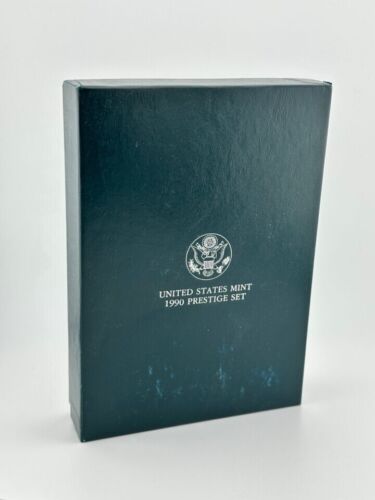 1990 Prestige US Mint Silver Proof Set W/Box & COA Eisenhower Centennialš„GEM! - Picture 5 of 8