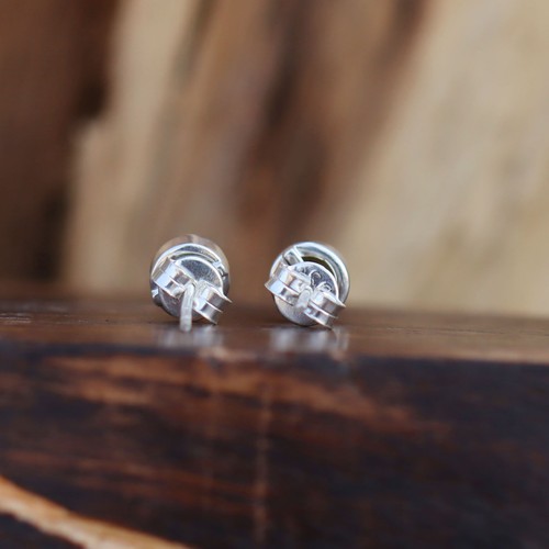 Peridot Gemstone Stud 925 Sterling Silver Earring Handmade Earring Gift Her - Picture 5 of 5