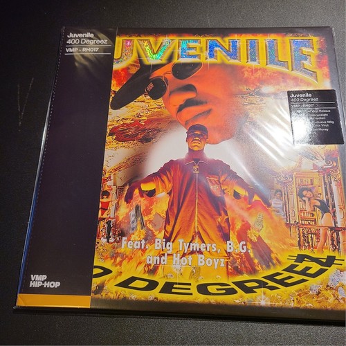 JUVENILE 400 DEGREEZ VINYL NEW! LIMITED YELLOW 180 GRAM LP! BACK THAT AZZ UP, HA - Picture 2 of 3